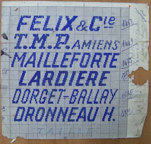 Dessin de mise en carte