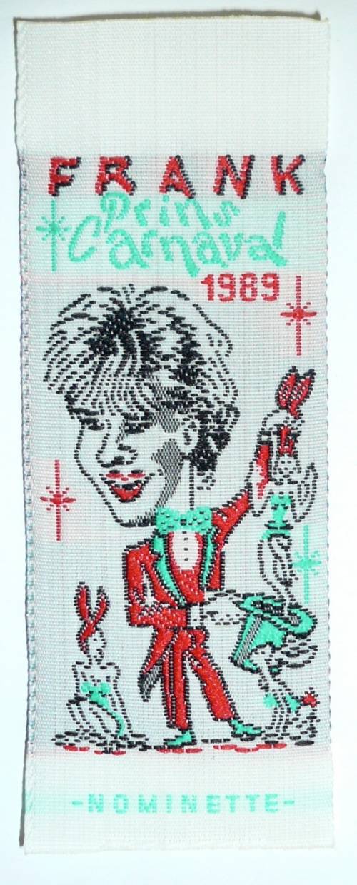 Ruban tissé au jacquard