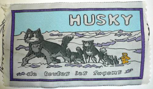 Ruban tissé au jacquard