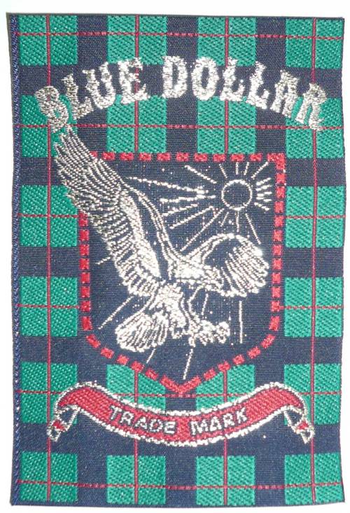 Ruban tissé au jacquard