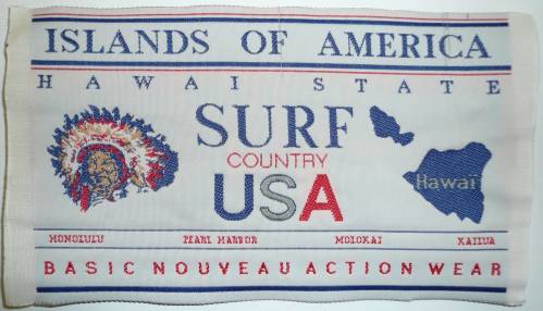 Ruban tissé au jacquard