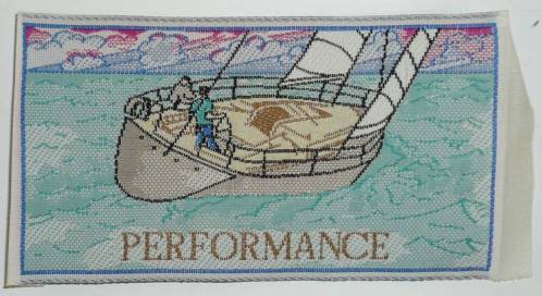 Ruban tissé au jacquard