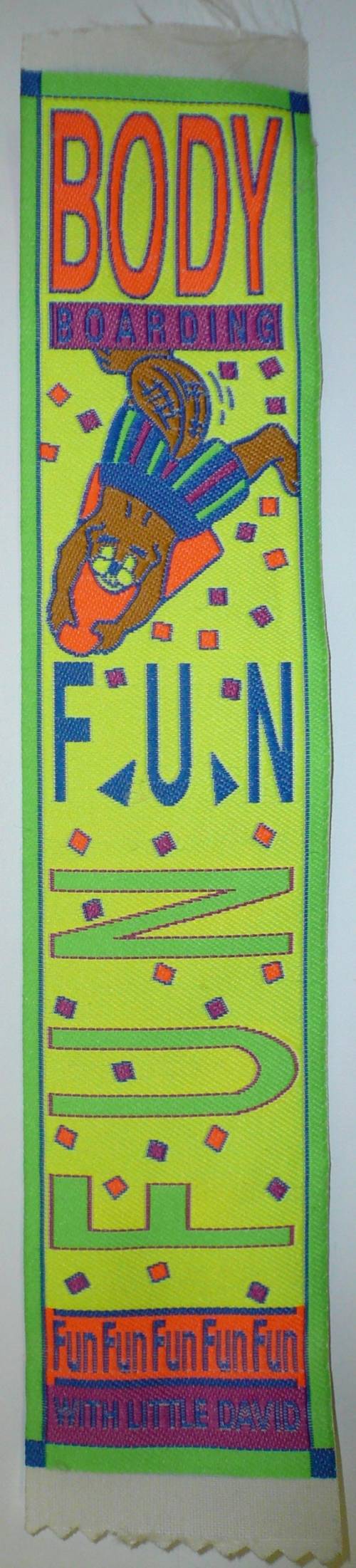 Ruban tissé au jacquard