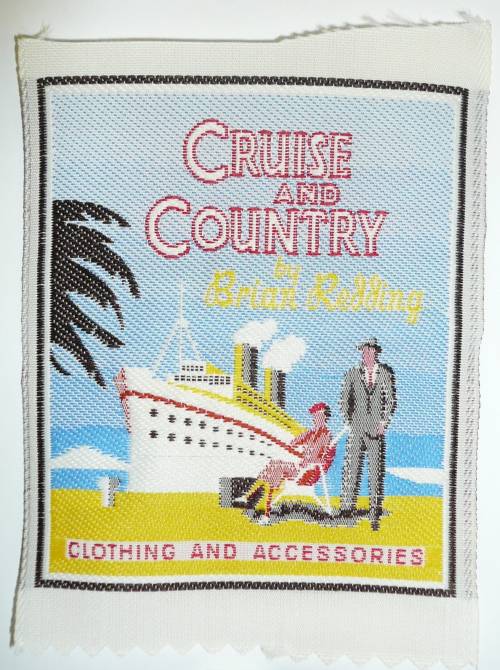 Ruban tissé au jacquard