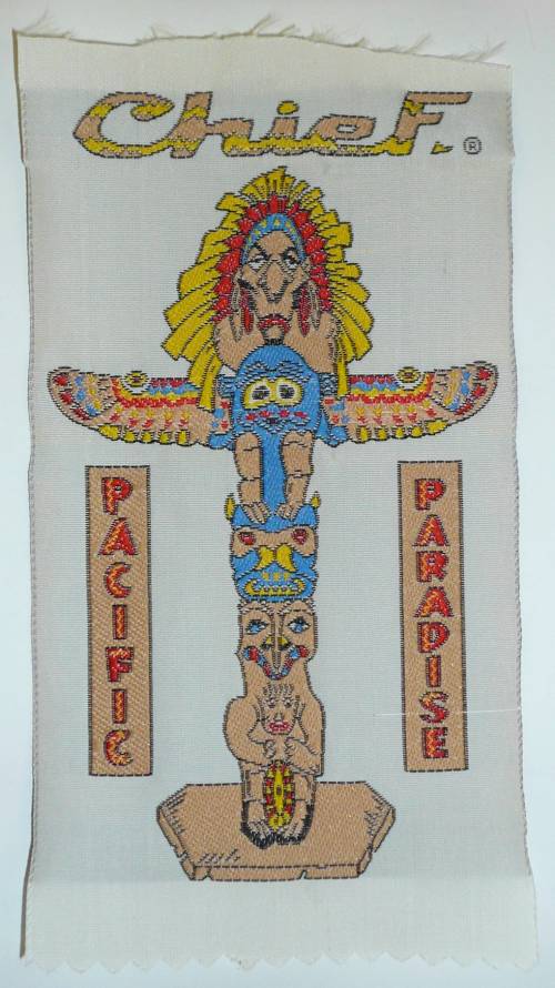 Ruban tissé au jacquard