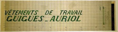 Dessin de mise en carte