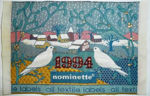 Ruban tissé au jacquard