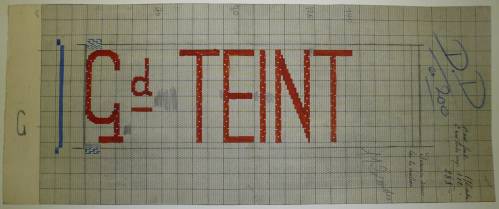 Dessin de mise en carte