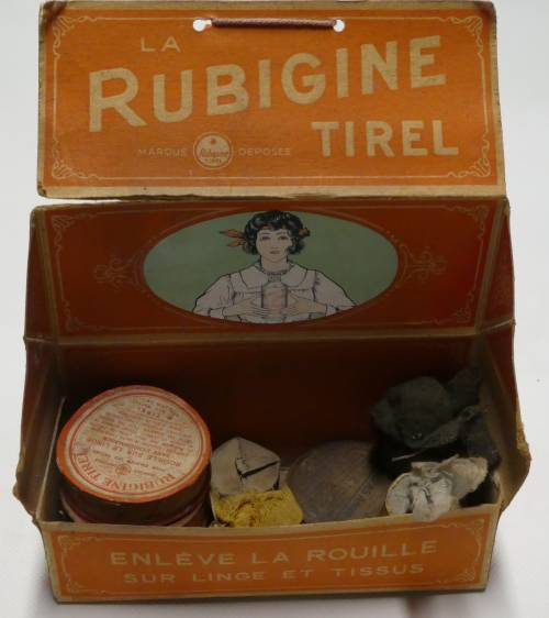 Présentoir publicitaire "La Rubigine"