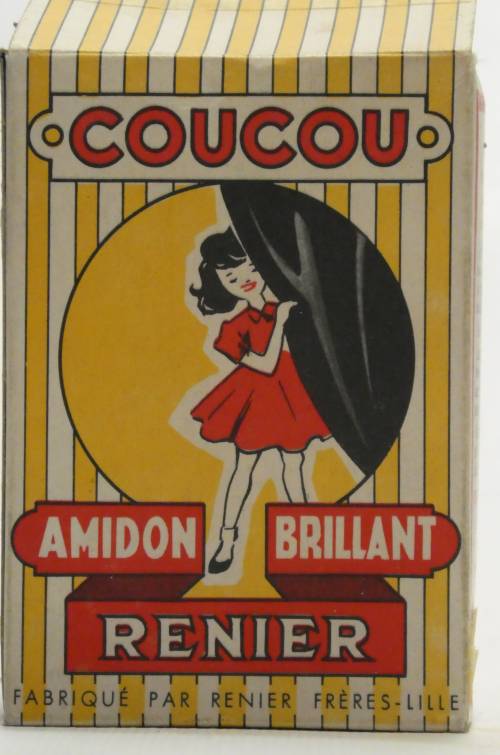 Boîte d'Amidon brillant "Coucou"