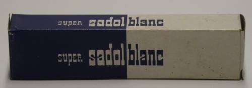 Tube de crème à chaussures "Super Sadol blanc"