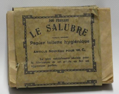 Paquet de papier toilettes "Le Salubre"