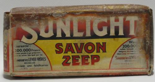 Carton de savon "Sunlight"