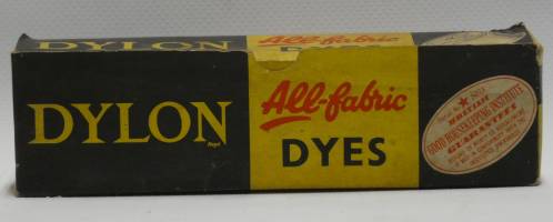 Carton de capsules de teinte "Dylon"