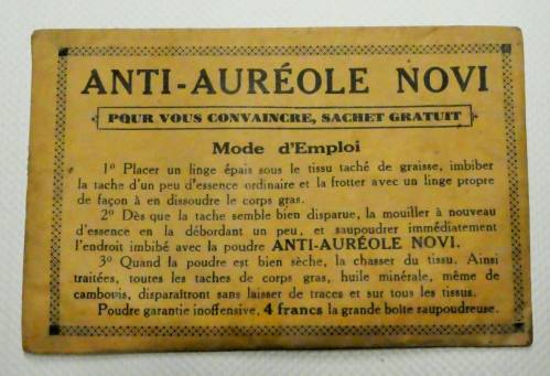Sachet d'anti-auréole "Novi"