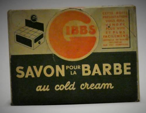 Présentoir de savon à barbe "Gibbs"