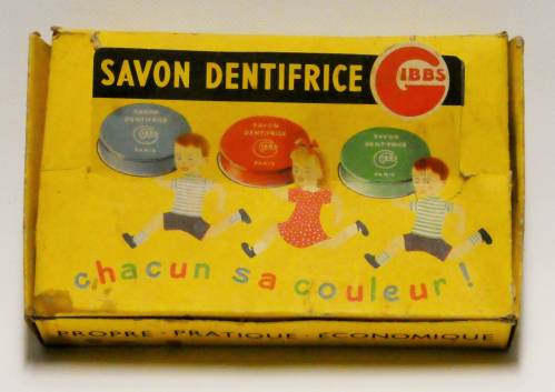 Présentoir de dentifrice "Gibbs"