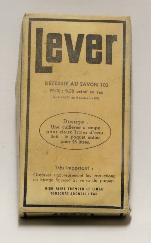 Paquet de savon "Lever"