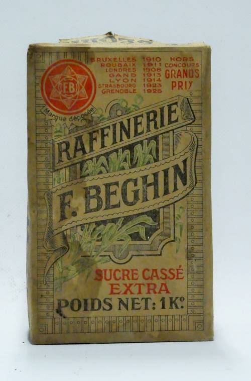 Paquet de sucre "F. Béghin"