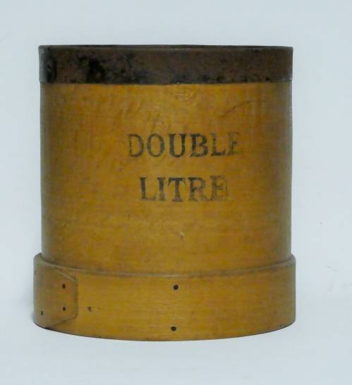 Boisseau double litre