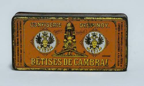 Boîte de bétises de Cambrai "Confiserie Despinoy"