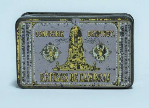 Boîte de bétises de Cambrai "Confiserie Despinoy"