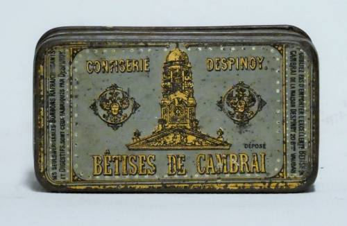 Boîte de bétises de Cambrai "Confiserie Despinoy"