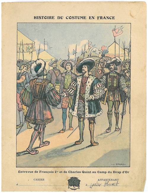 Série Histoire du costume en France