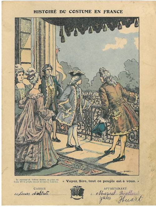 Série Histoire du costume en France