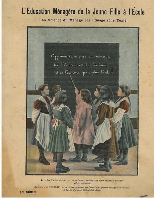 Série Education ménagère