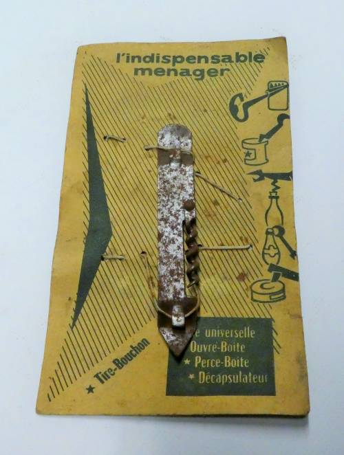 Présentoir "L'Indispensable Ménager"