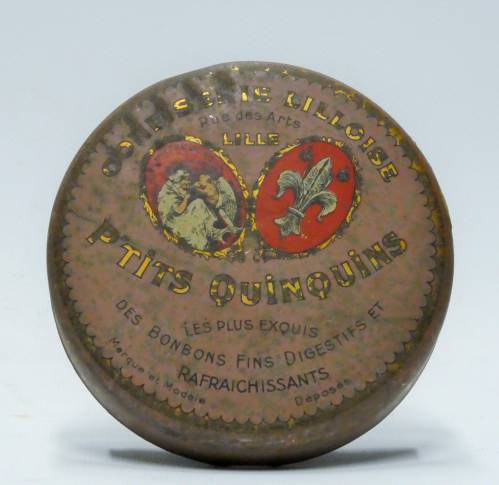 Couvercle Confiserie "P'tits Quinquins"