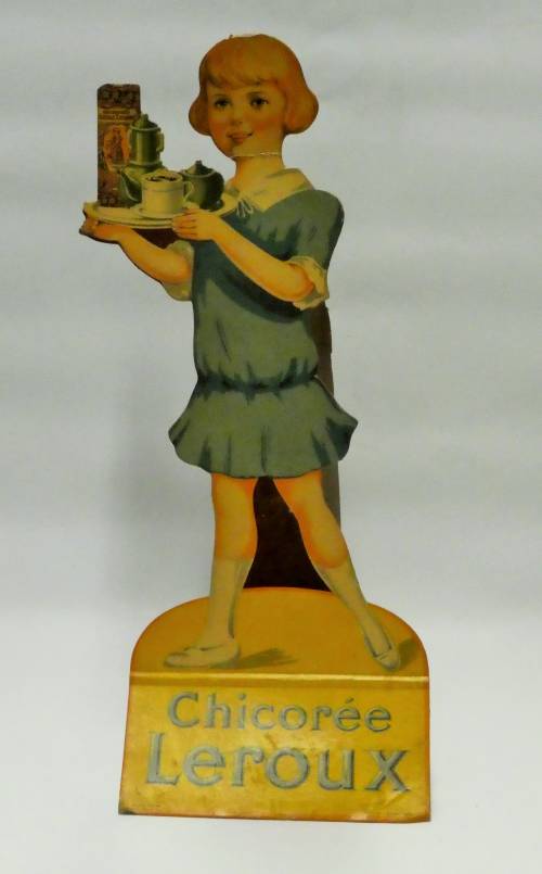 Silhouette publicitaire "Chicorée Leroux"