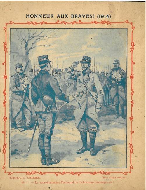 Série Honneurs aux braves en 1914 (1)