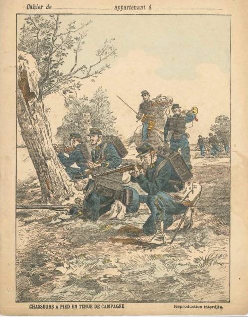 Série Uniformes et scènes militaires