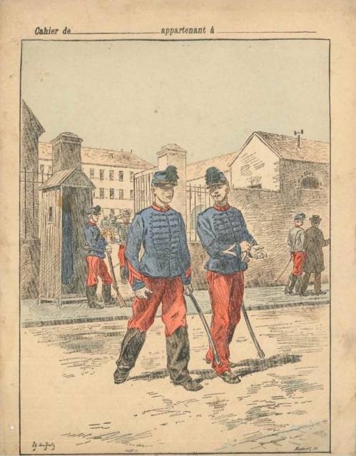 Série Uniformes et scènes militaires