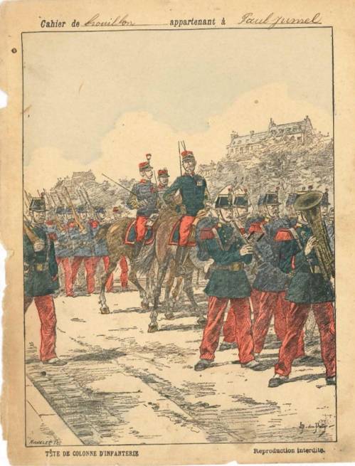 Série Uniformes et scènes militaires