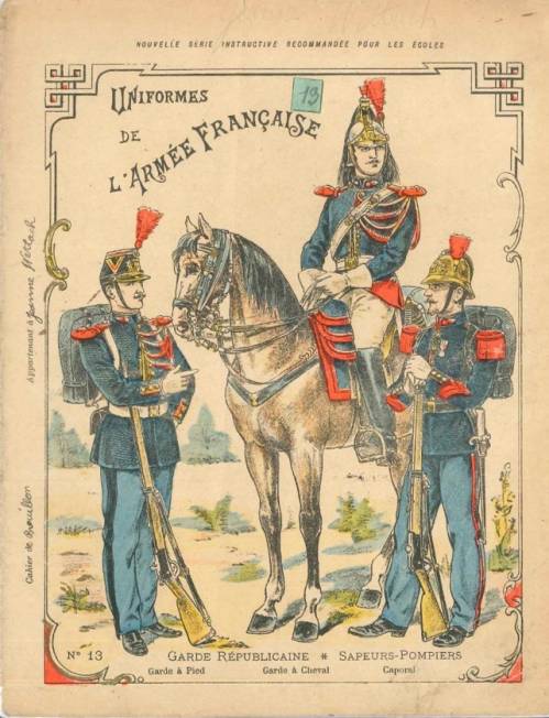 Série Uniformes de l’armée française (2)