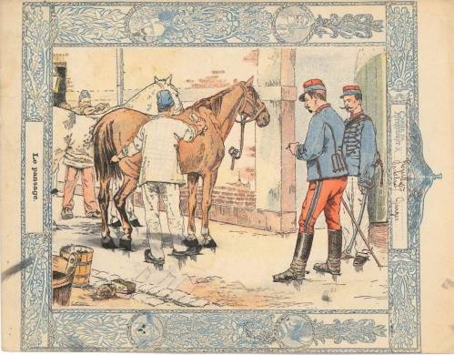 Série Scènes de cavalerie