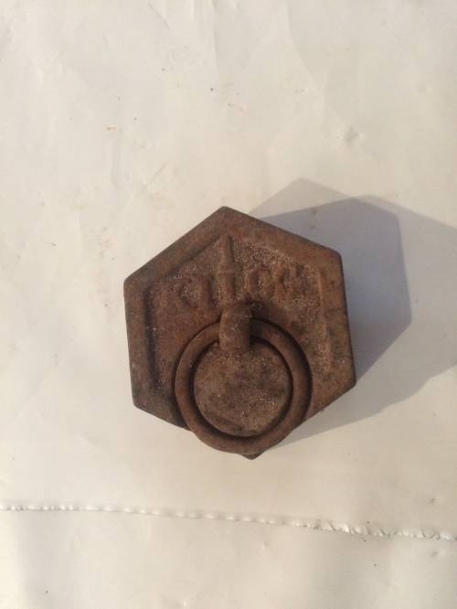 Poids en fonte 1kilo