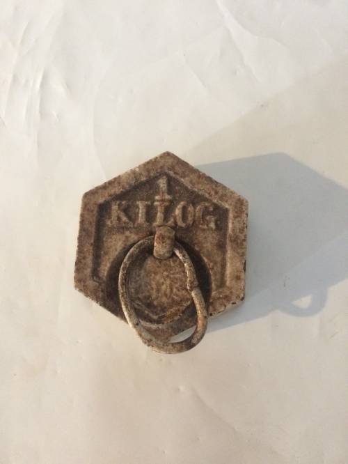 Poids en fonte 1kilo