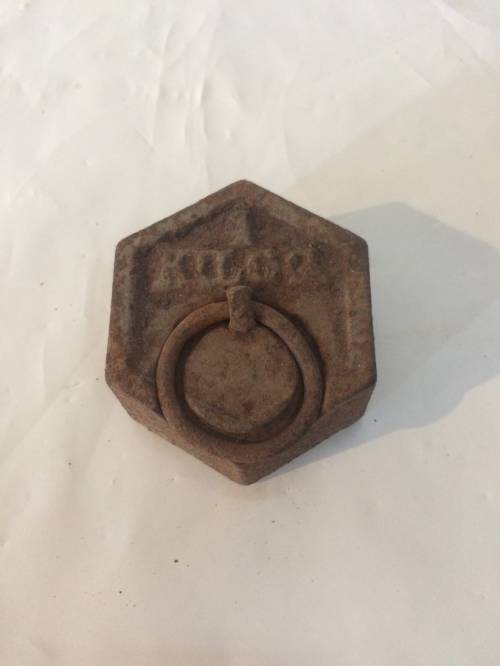 Poids en fonte 1kilo