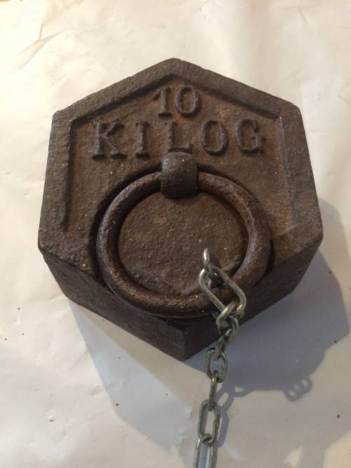 Poids en fonte 10kilos