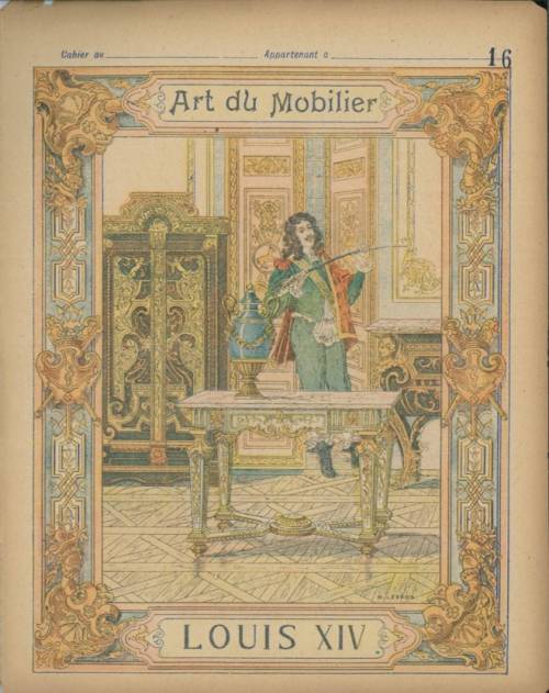 Série Art du mobilier (Coll. Godchaux)