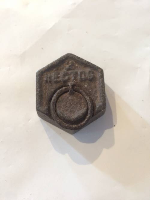 Poids en fonte 0,2 kilo