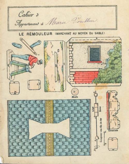 Série Saynètes à découper (3)